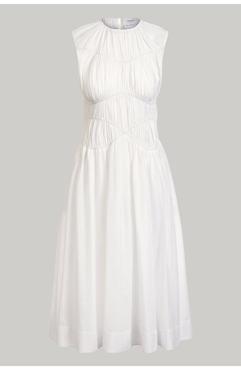 Merlette Villard Solid Dress, Main, color, White