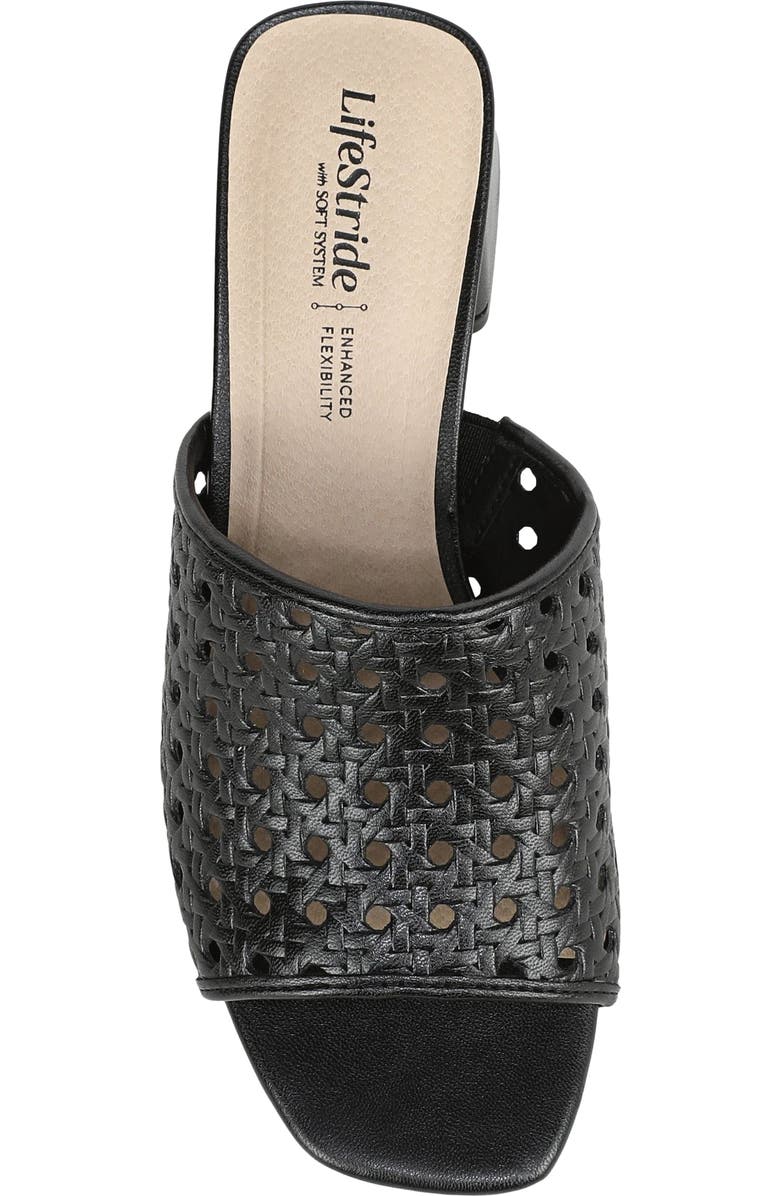 LifeStride Colette Slide Sandal, Alternate, color, Black