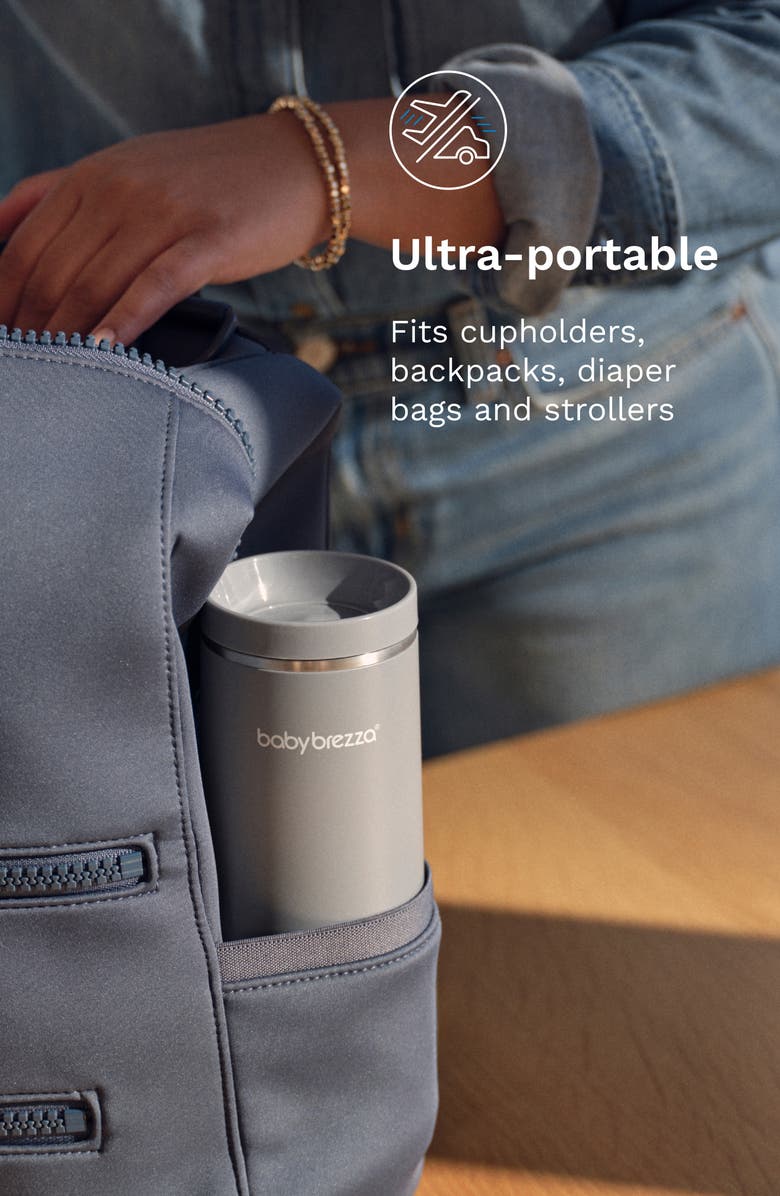 BABY BREZZA Travel & Portable Bottle Warmer, Alternate, color, Black