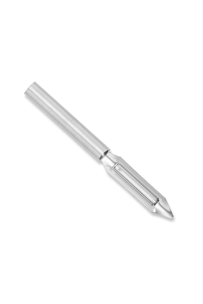 Cutlery 2-Inch Deluxe Vegetable Peeler with Straight Blade, Main, color, Silver