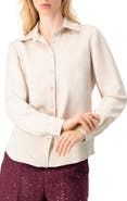 IVONNE Long Sleeve Button-Up Shirt