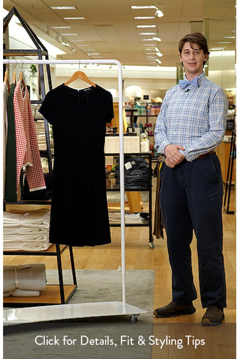 Short Sleeve A-Line Dress video