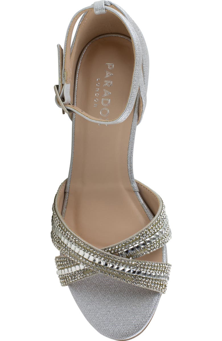 Paradox London Pink Sabrina Ankle Strap Sandal, Alternate, color,