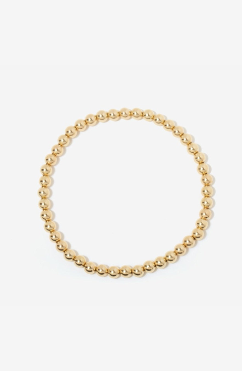 Shimmer 14K Gold Filled Bead Bracelet