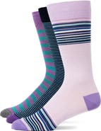 Lorenzo Uomo Assorted 3-Pack Crew Socks