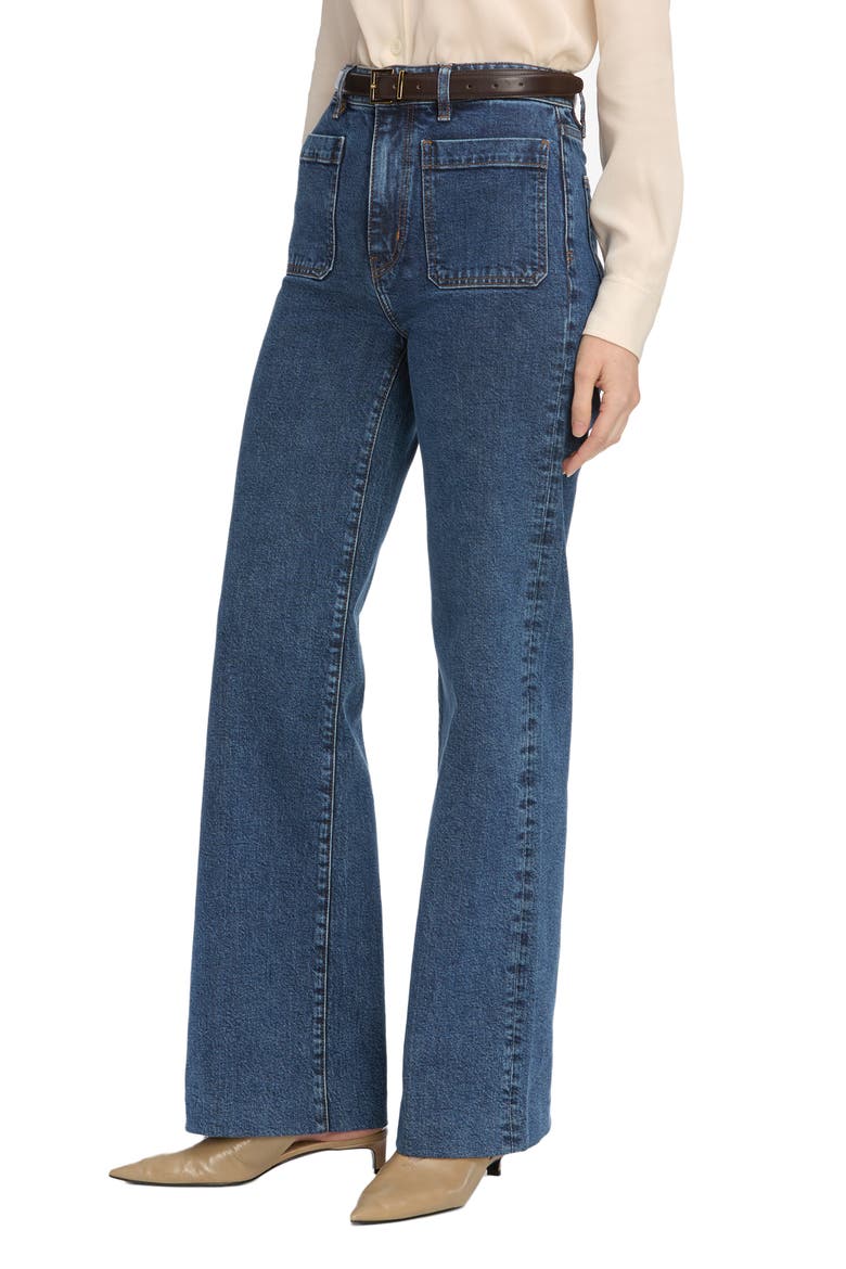The Refined Straight Leg Jeans, Alternate, color, SATURN