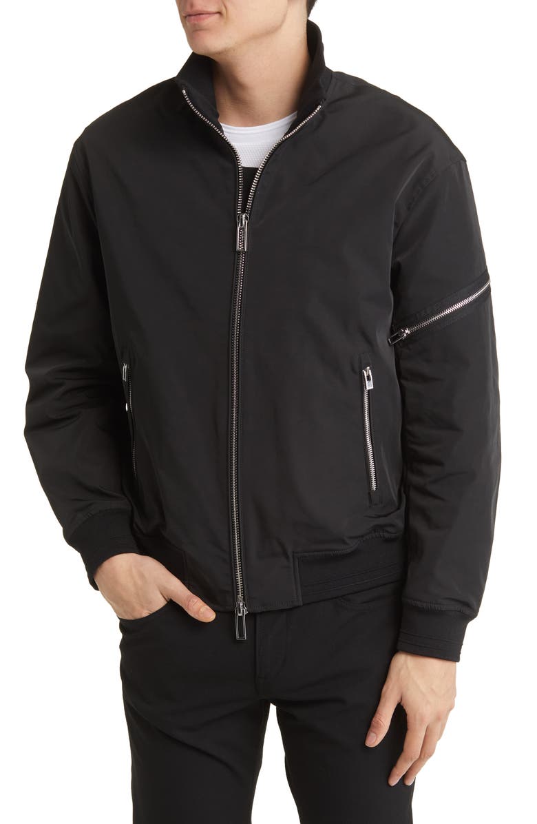 Emporio Armani Zip-Up Jacket, Alternate, color,