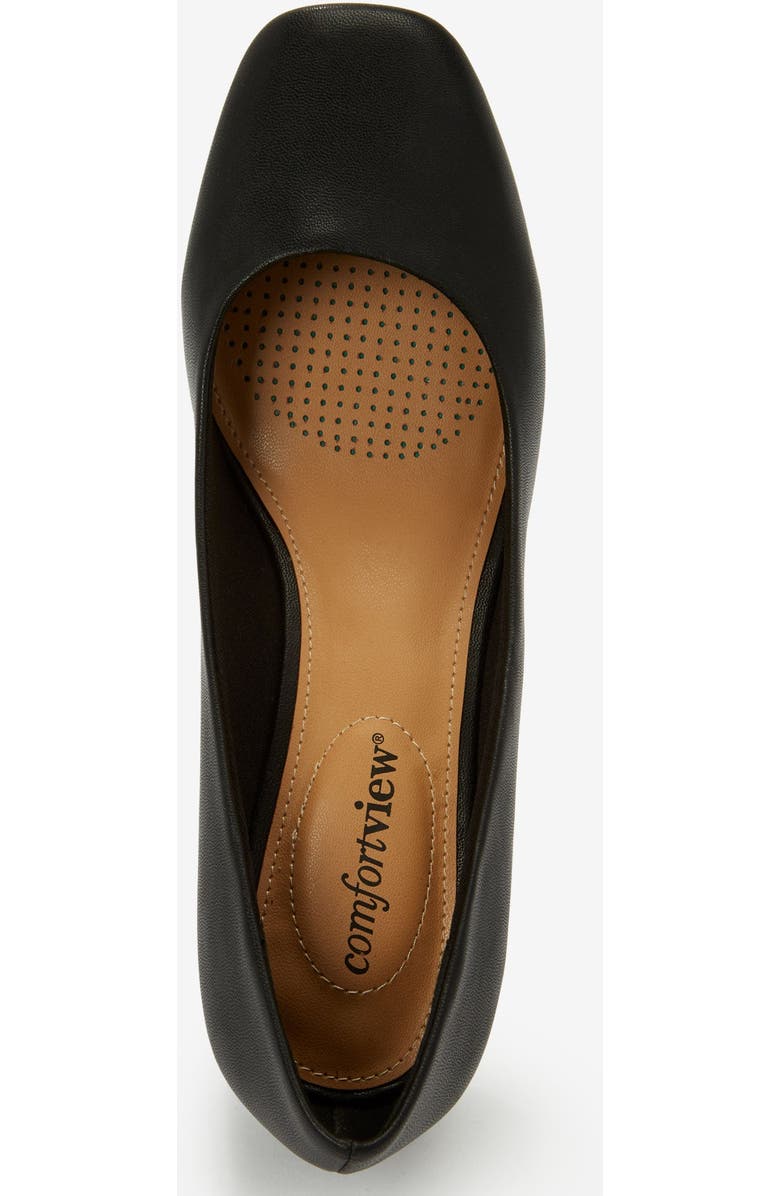 Comfortview The Marisol Slip On Pump, Alternate, color, Black