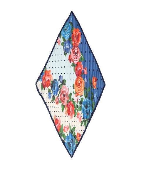 Classic Rose Pleated Diamond