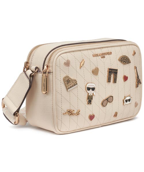 Karl Lagerfeld Paris Maybelle Crossbody In Neutral