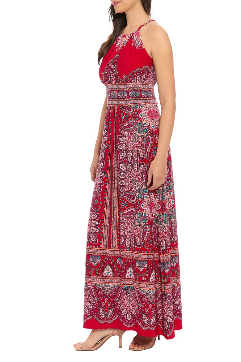 Morris Maxi Dress, Alternate, color, FUCHSIA/ PINK