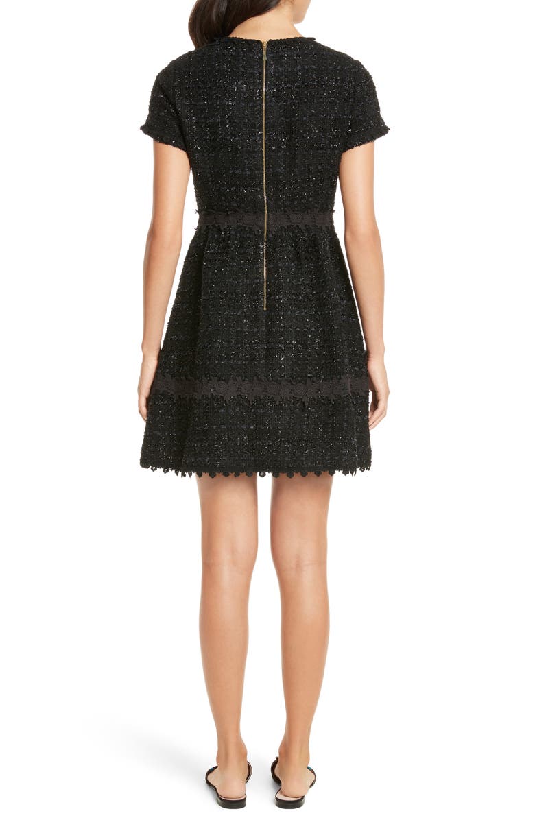 ZDNU KATE SPADE kate spade new york jayne fit & flare dress, Alternate, color,
