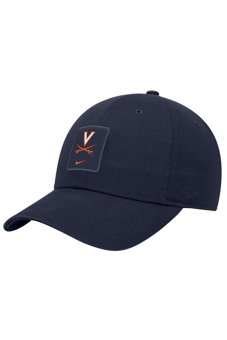 Men's Nike Navy Virginia Cavaliers 2026 On-Field Club Adjustable Hat, Main, color, Navy