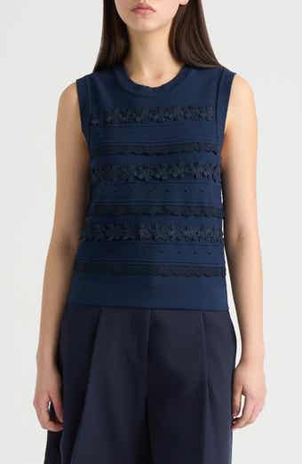 NVLT Floral Appliqué Sweater