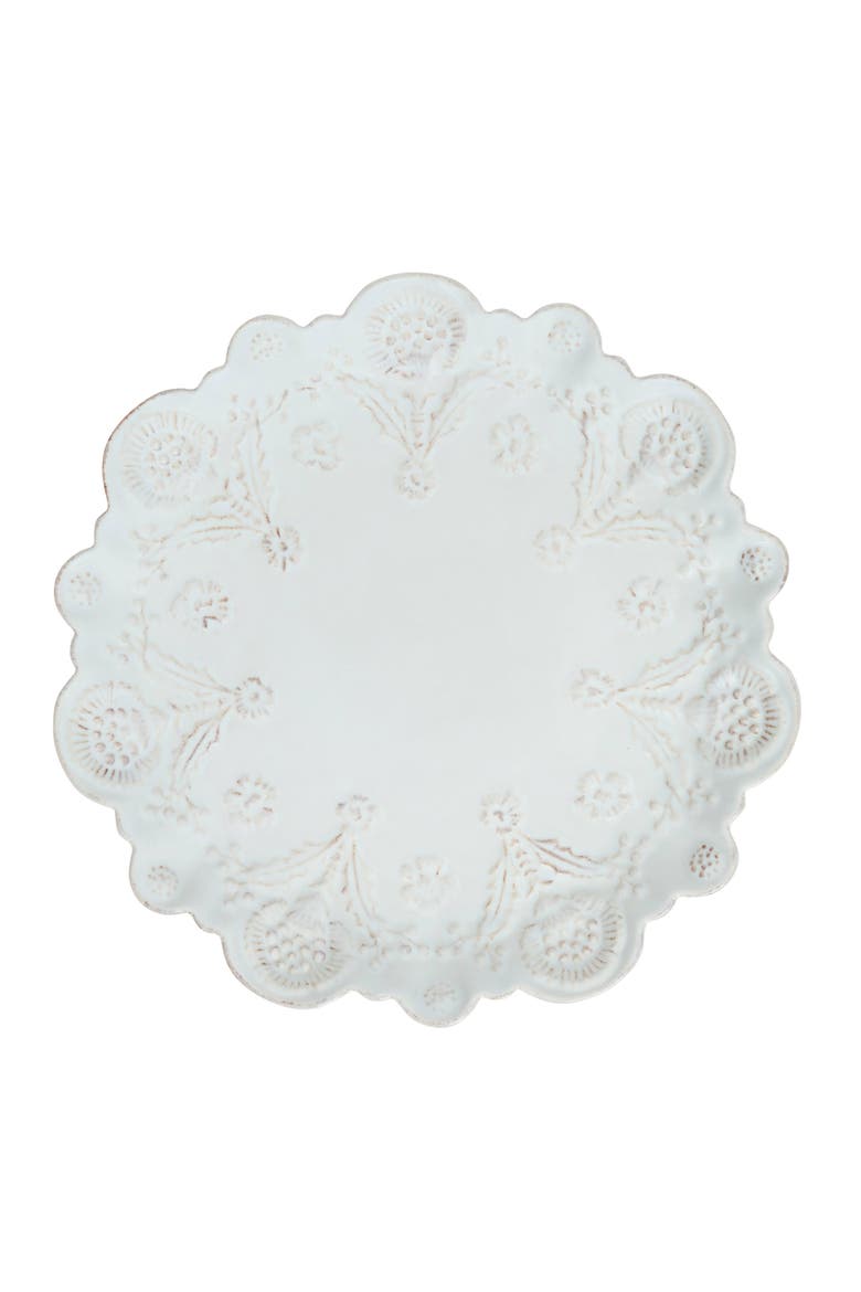 Berry & Thread Thistle Dessert Plate, Main, color, WHITEWASH