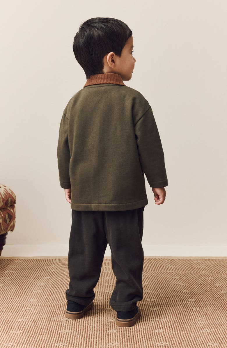 NEXT Kids' Jersey Jacket, T-Shirt & Joggers Set, Alternate, color, Green