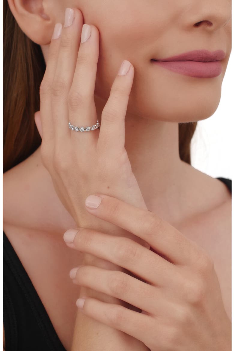 Audrey Diamond Eternity Ring (Nordstrom Exclusive), Alternate, color, WHITE GOLD/ DIAMOND