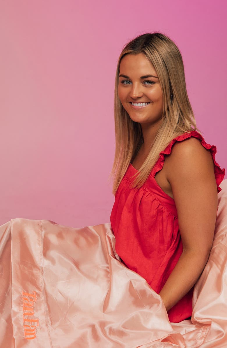 Tan Fan Self Tan Sleep Sac in Pink, Alternate, color,