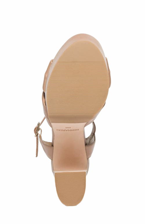 Bernardo Footwear Veronika Platform Sandal In Beige