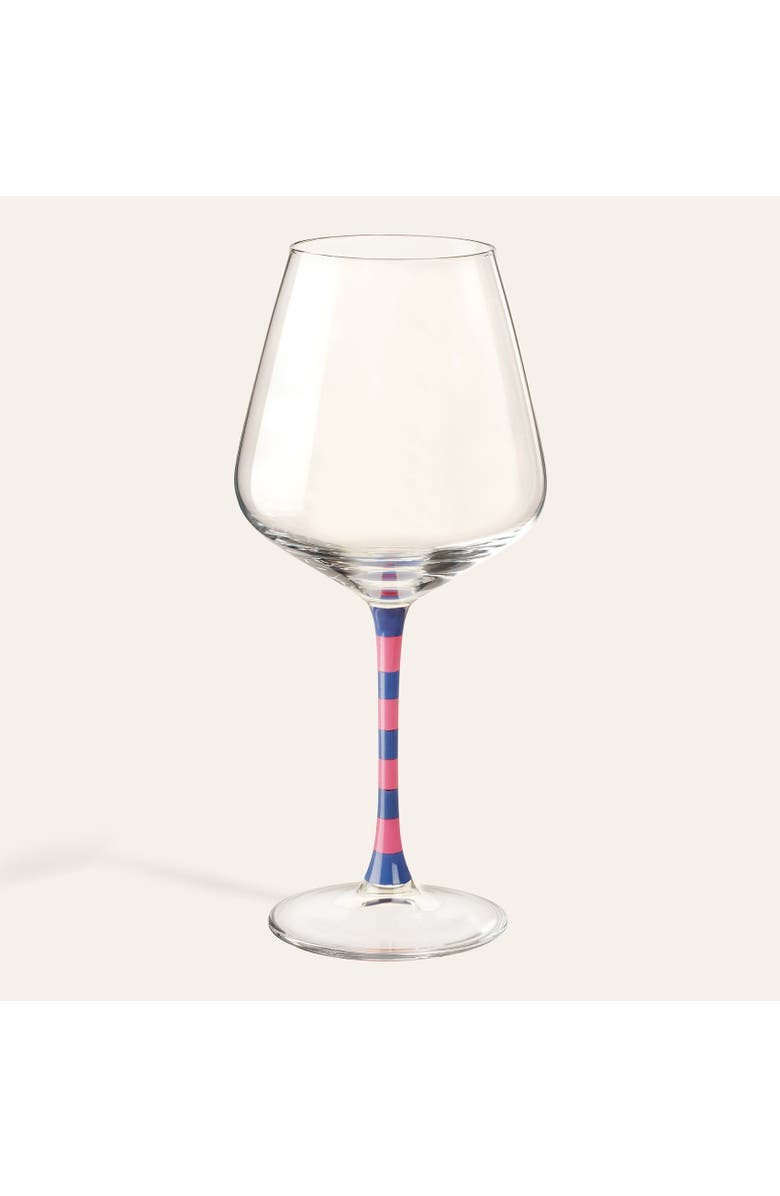 Zsa Zsa Zsu Loess Hand Painted Glass Red Wine Glass 20 Oz., Main, color,