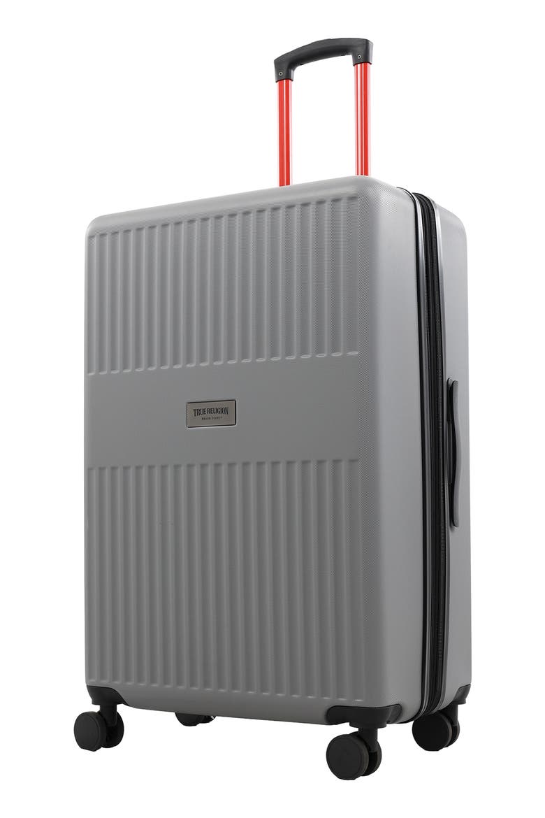 30 Inch Hardside Spinner Suitcase, Alternate, color, SILVER