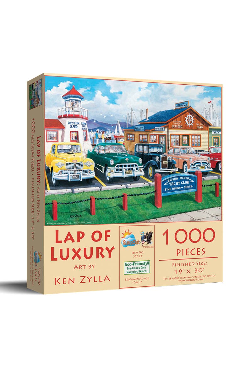Lap of Luxury 1000 piece Jigsaw Puzzle for Adults, Main, color, Multicolor