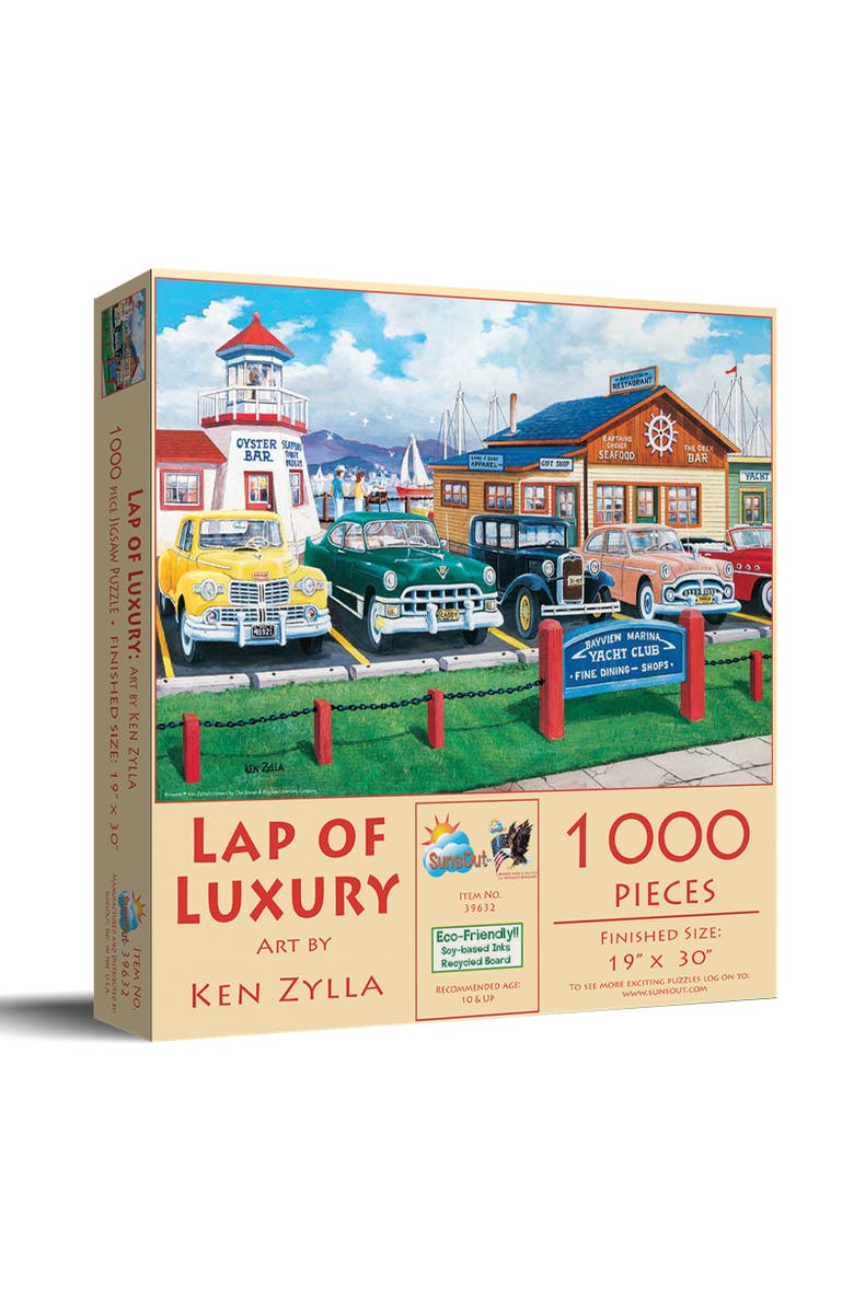 Sunsout Lap of Luxury 1000 piece Jigsaw Puzzle for Adults, Main, color, Multicolor