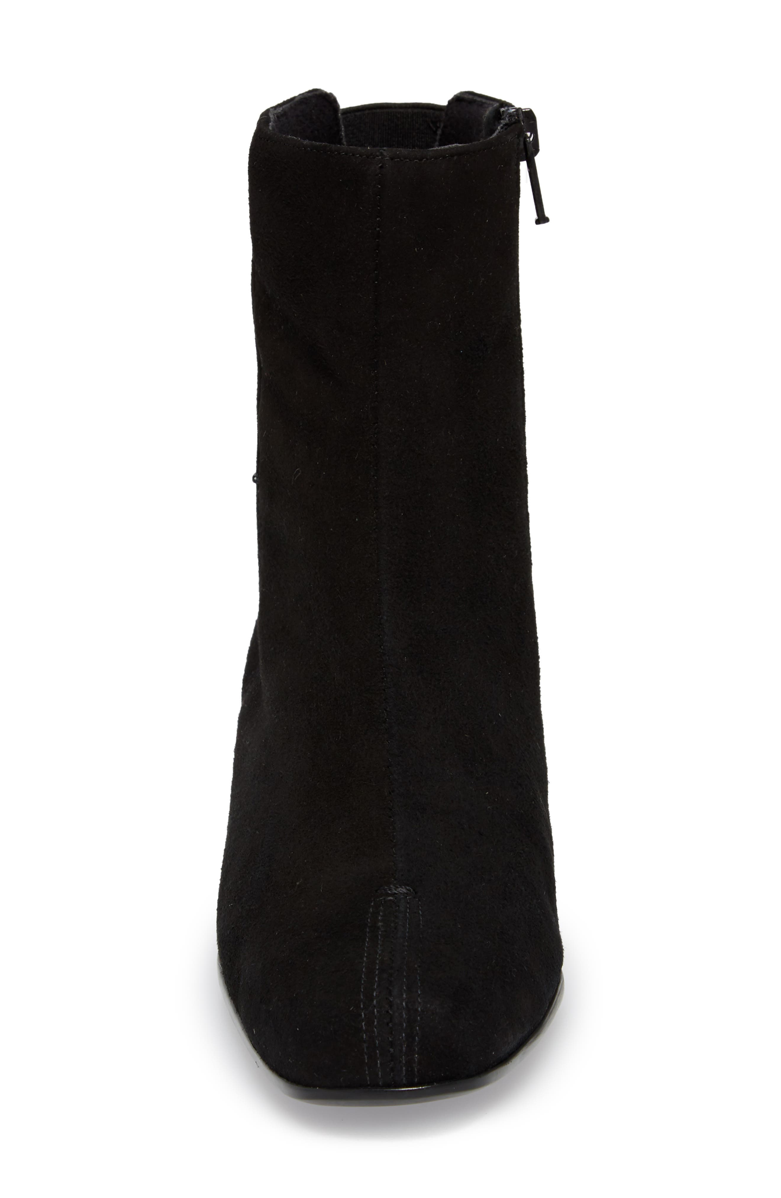 Elessa Bootie, Alternate, color, BLACK SUEDE