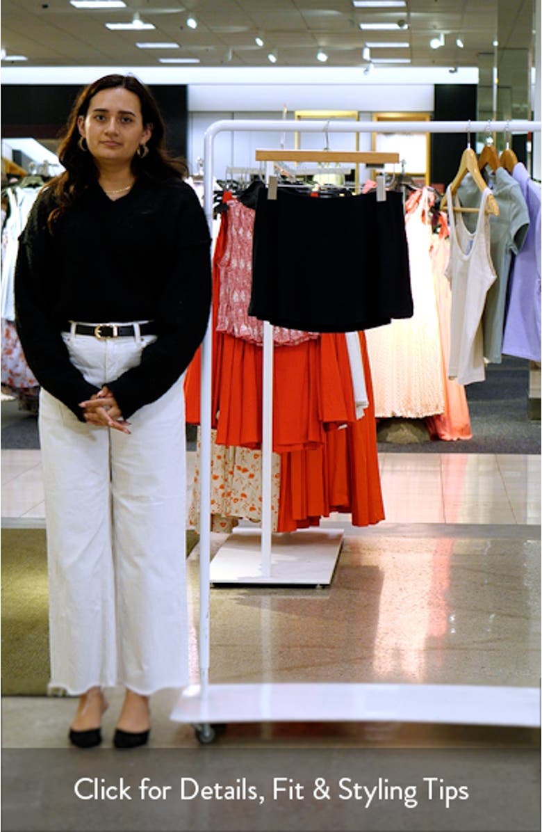 Smooth Lounge Pajama Mini Skort, sales video thumbnail