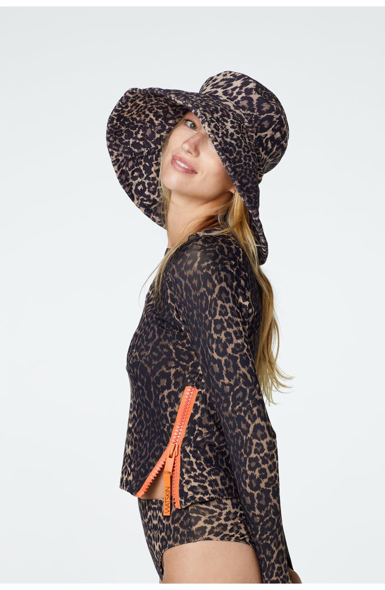 Watskin Sienna Hat, Main, color, Leopard