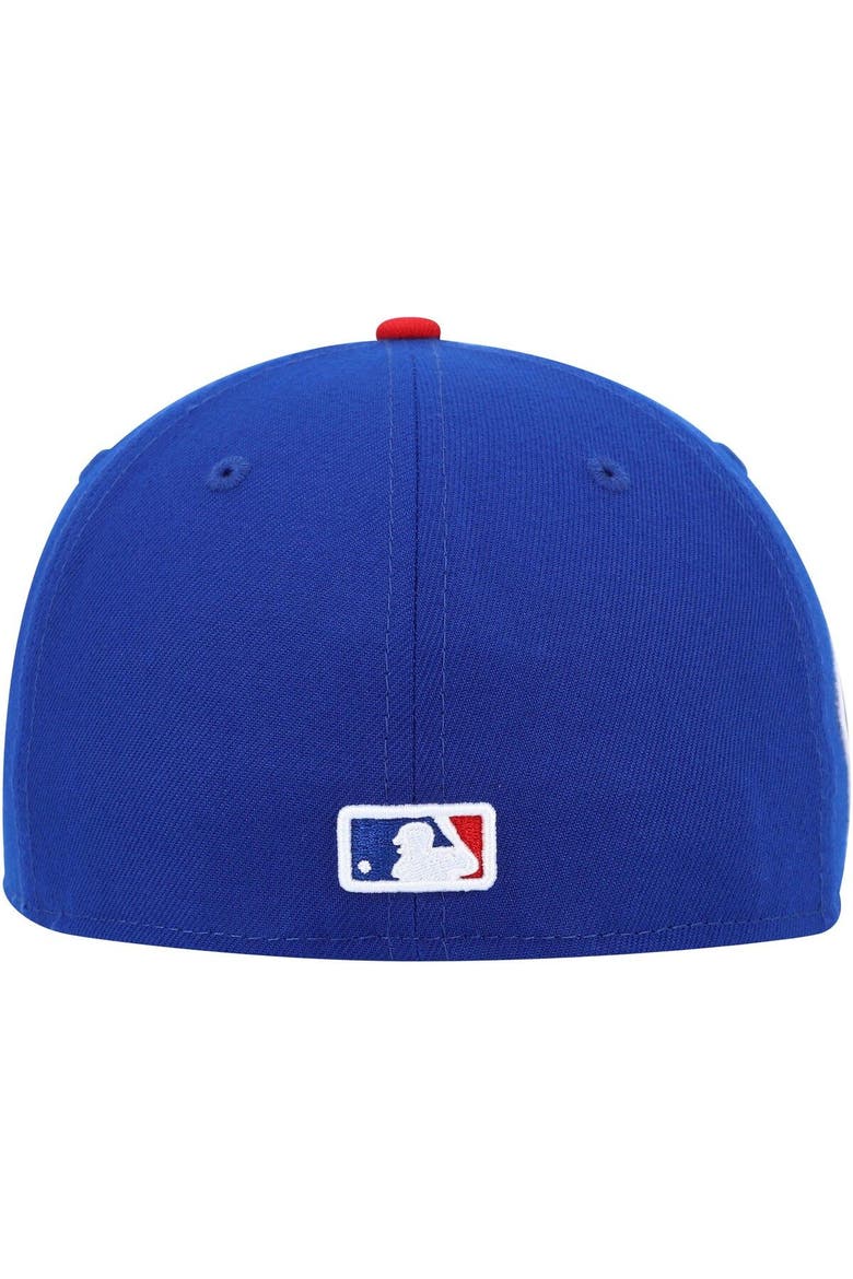 Men's New Era Royal Chicago Cubs 9/11 Memorial Side Patch 59FIFTY Fitted Hat, Alternate, color, Royal