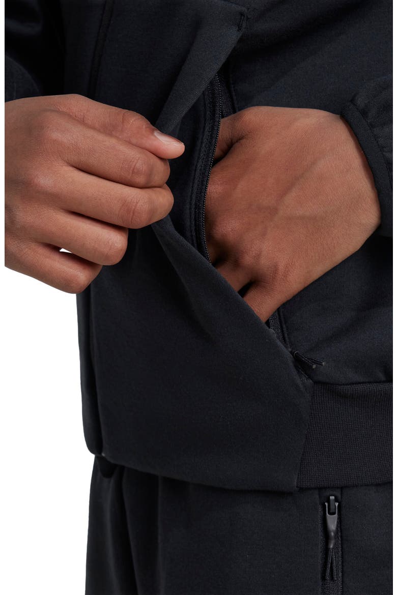 Kids' Z.N.E. Hoodie, Alternate, color, BLACK/BLAC