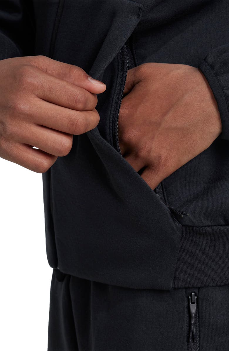 adidas Kids' Z.N.E. Hoodie, Alternate, color, Black/Blac