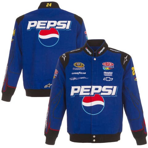 JH DESIGN レーシングジャケット ペプシ　ブルー/ホワイト　Lサイズ VINTAGE ヴィンテージ JH DESIGN PEPSI Racing Jacket ペプシ