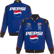 JH DESIGN Men's JH Design Royal Jeff Gordon Pepsi Full-Snap Twill Uniform Jacket