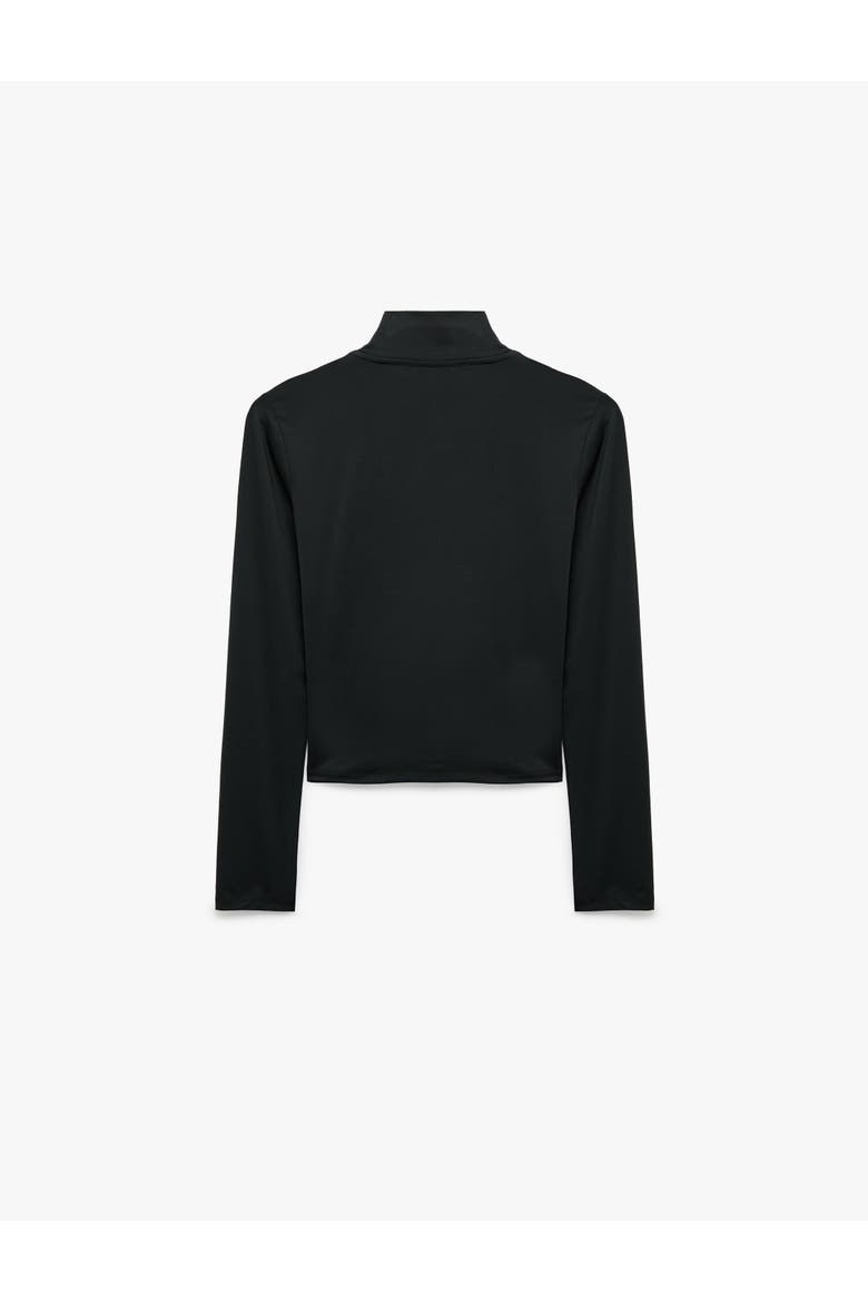 Long Sleeve T-Shirt, Alternate, color, BLACK