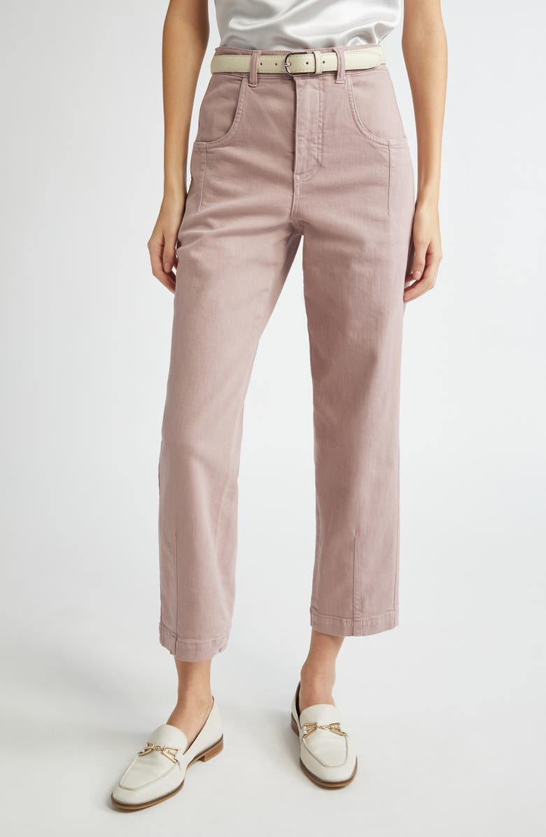 Eleventy Straight Leg Jeans, Main, color, Rose