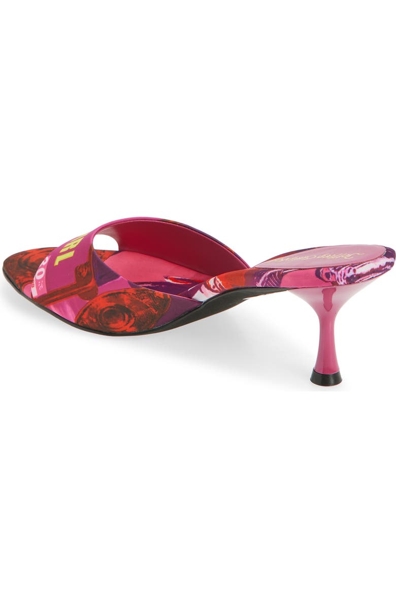 Jeffrey Campbell Spy-Kid Slide Sandal, Alternate, color, Fuchsia Bad Girl Combo