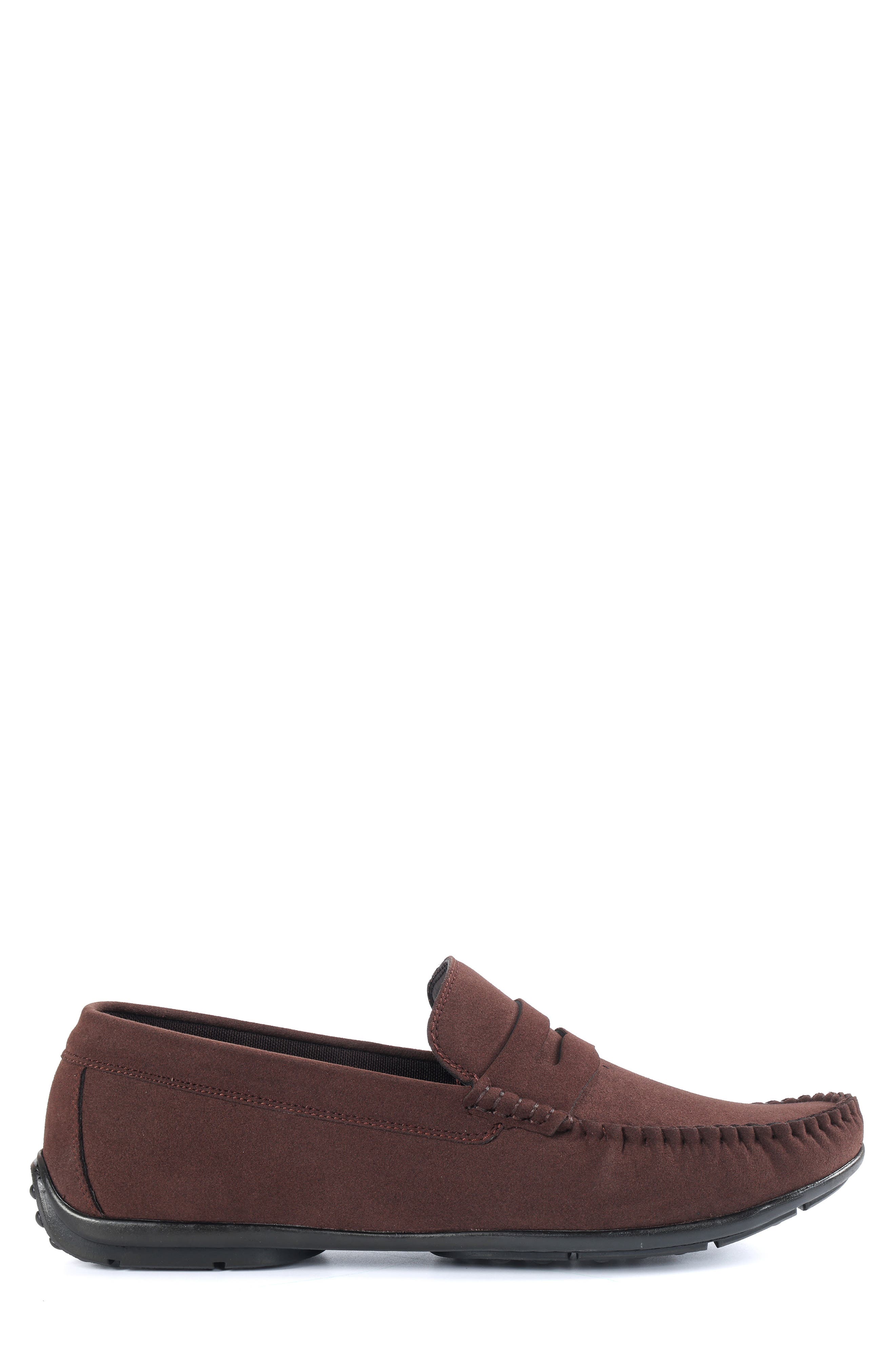 Hudson Penny Driving Loafer, Alternate, color, DARK BROWN