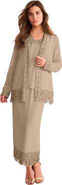 Roaman's Beaded Skirt Set