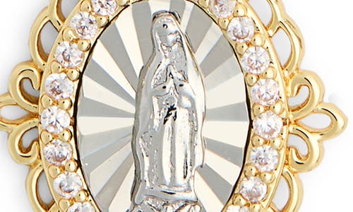 Leith Religious Pendant Necklace In Gold