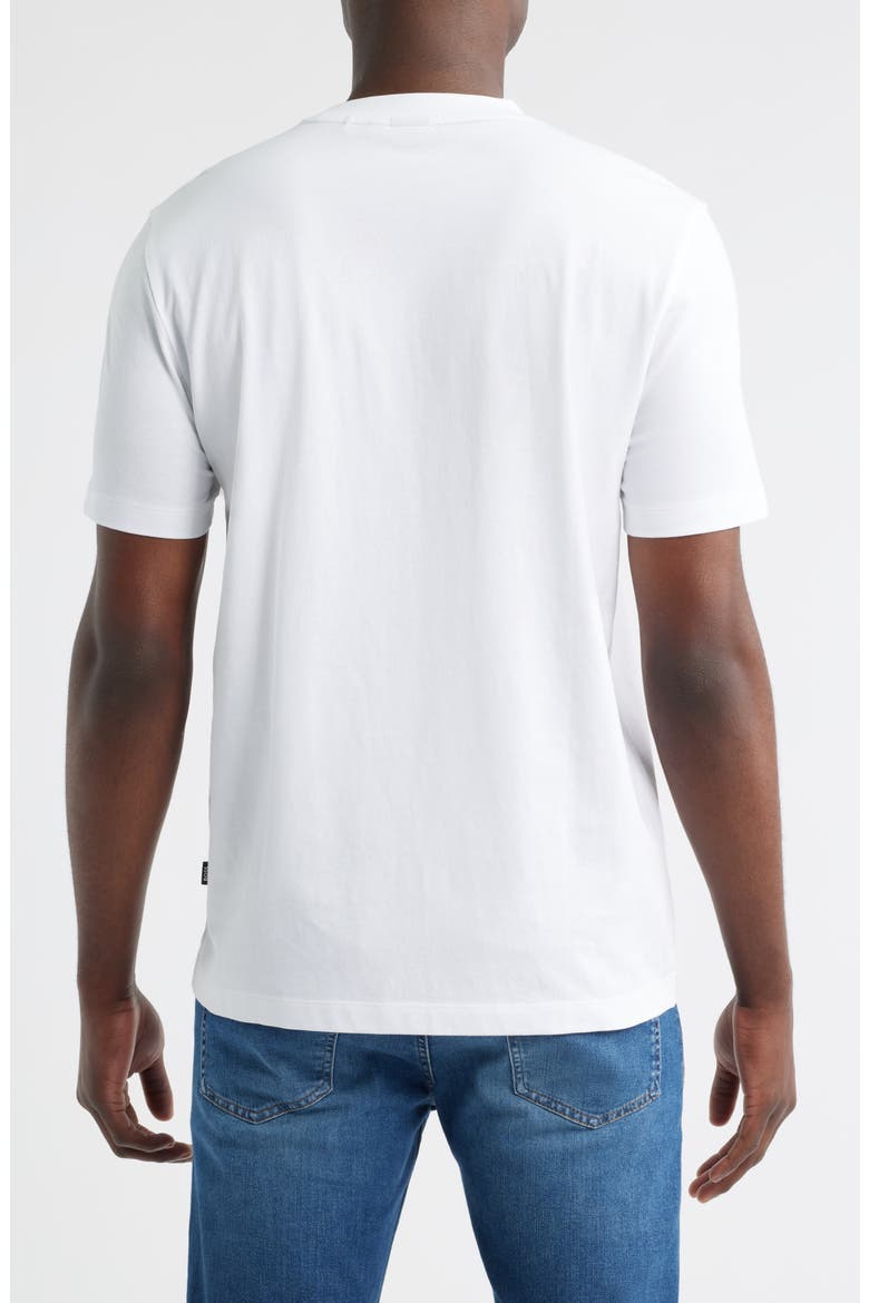 Thompson Floral Logo Cotton Graphic T-Shirt, Alternate, color, WHITE