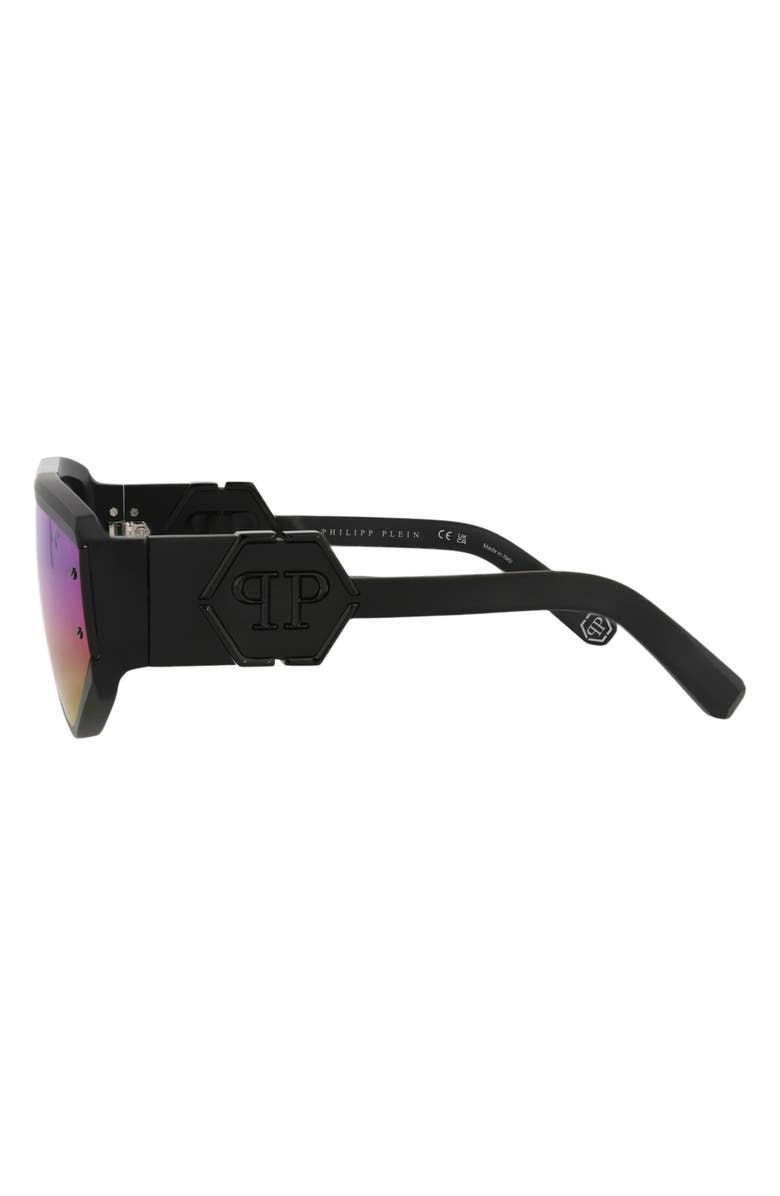 PHILIPP PLEIN 65mm Shield Sunglasses, Alternate, color, 