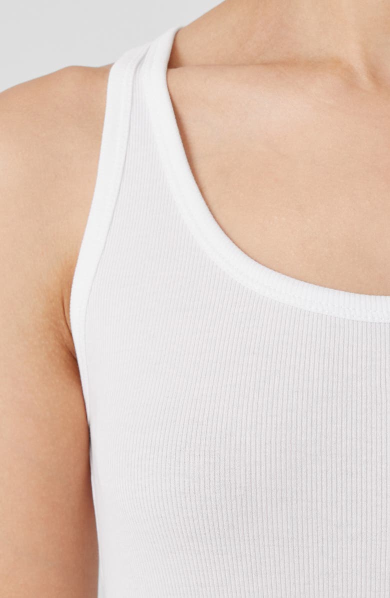 Eileen Fisher Rib Slim Fit Tank, Alternate, color, 