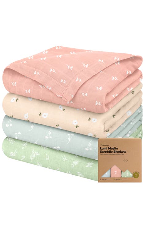 Lumi Muslin Swaddle Blankets