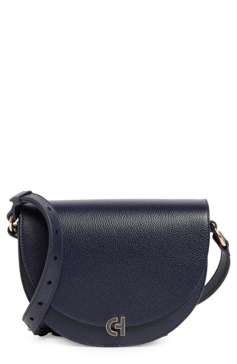 Evie Leather Saddle Bag