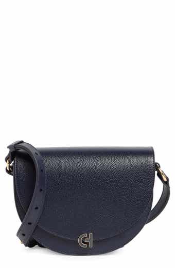 Cole Haan Evie Leather Saddle Bag