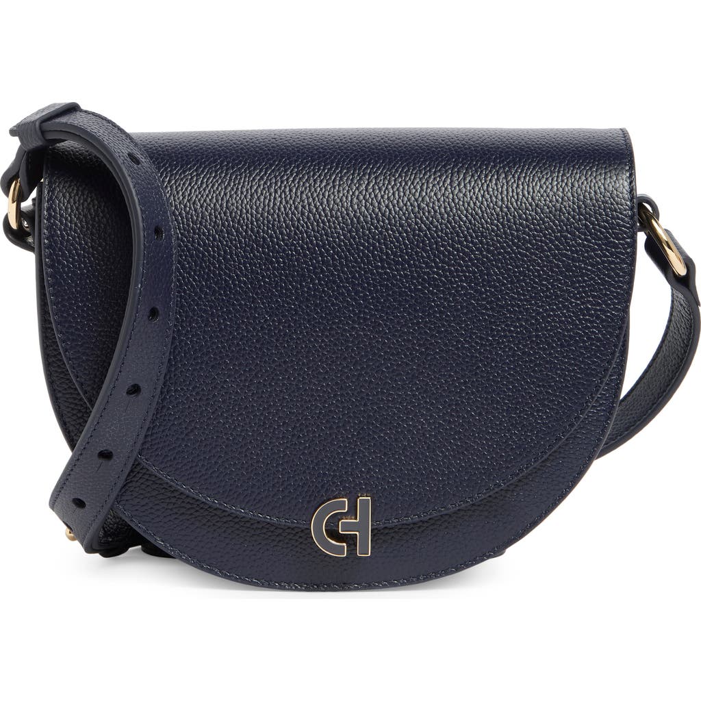 Cole Haan Evie Leather Saddle Bag