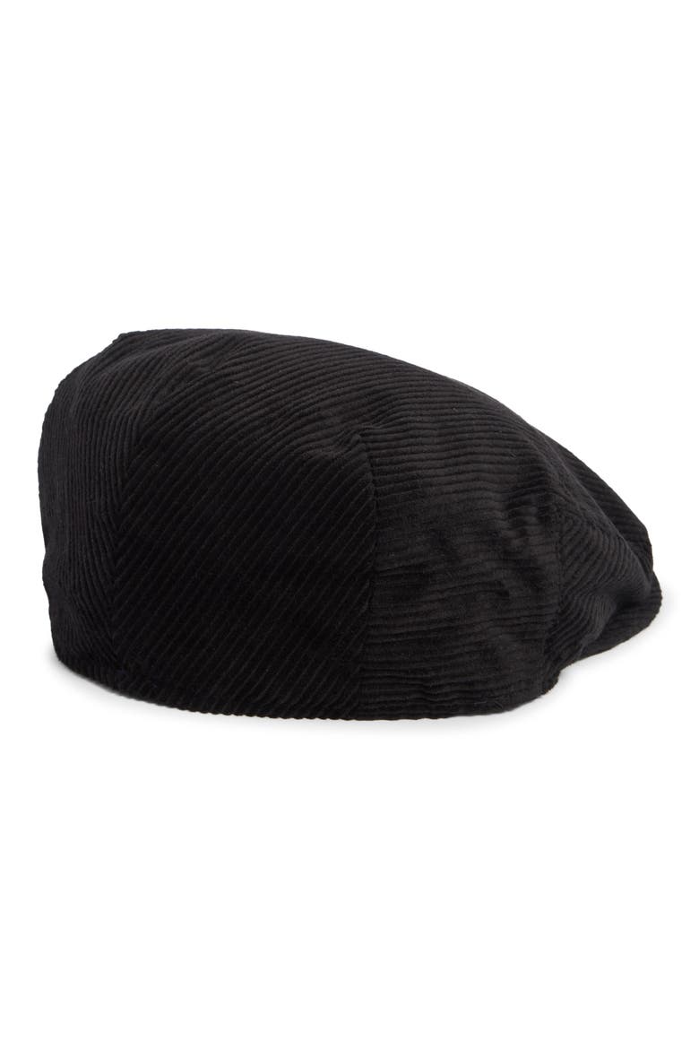 Corduroy Ivy Cap, Alternate, color, BLACK