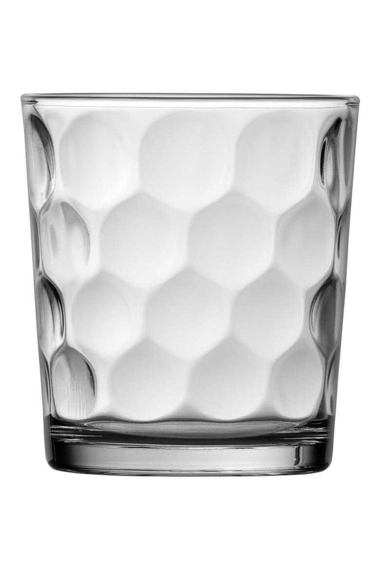Ornamento Mosaico Set of 12 Tumbler Glasses, Alternate, color, CLEAR
